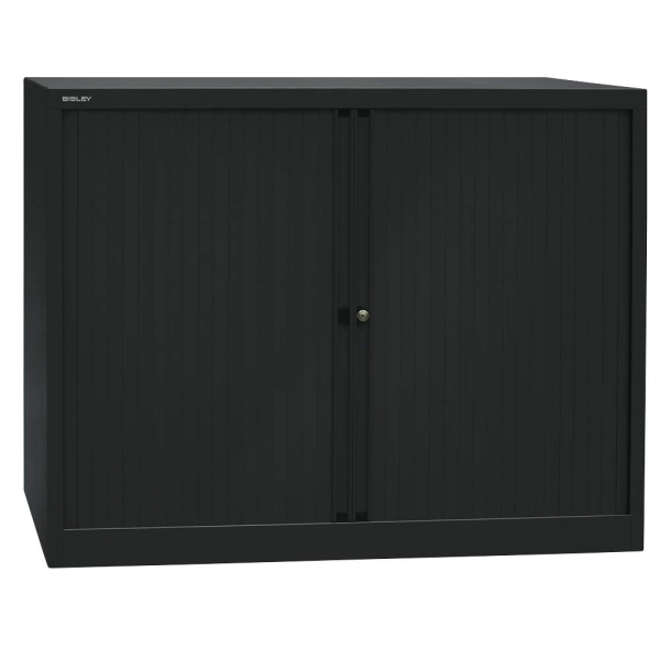 5020073755701 - Aktenschrank EuroTambours? PLUS ET412102S5433 Kunststoff Stahl abschließbar 25 OH 120 x 103 x 43 cm schwarz 5020073755701 B