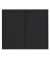 Aktenschrank EuroTambour ET412102S5633, abschlie&szlig;bar, 2 OH, schwarz, 120x103x43cm (BxHxT)