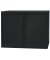 Aktenschrank EuroTambour ET412102S5633, abschlie&szlig;bar, 2 OH, schwarz, 120x103x43cm (BxHxT)