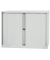 Aktenschrank EuroTambours™ PLUS ET412102SLG445, Kunststoff/Stahl abschließbar, 2,5 OH, 120 x 103 x 43 cm, lichtgrau