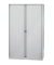 Aktenschrank EuroTambours™ PLUS ET412194SLG445, Kunststoff/Stahl abschließbar, 5 OH, 120 x 198 x 43 cm, lichtgrau