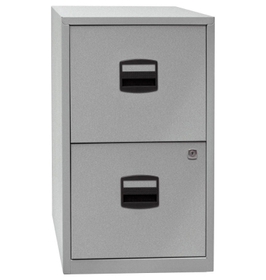 Schubladenschrank PFA2355 2Schubfächer silber