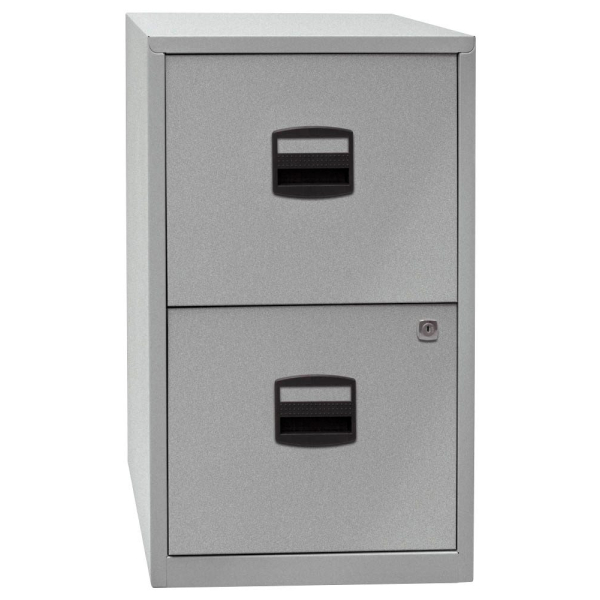 5020073756241 - BISLEY Home PFA 2 Hängeregistraturschrank silber 2 Schubladen 413 x 400 x 672 cm 5020073756241 - BISLEY Home PFA 2 Hängeregistraturschrank silber 2 Schubladen 413 x 400 x 672 cm