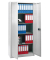 Aktenschrank Universal E782A04G445, Stahl abschließbar, 5 OH, 91,4 x 195 x 40 cm, lichtgrau