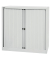 Aktenschrank EuroTambour ET410102SLG645, abschlie&szlig;bar, 2,5 OH, lichtgrau, 100x103x43cm (BxHxT)