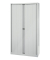 Aktenschrank EuroTambours™ PLUS ET410194SLG445, Kunststoff/Stahl abschließbar, 5 OH, 100 x 198 x 43 cm, lichtgrau