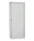 Aktenschrank EuroTambours™ PLUS ET408194SLG445, Kunststoff/Stahl abschließbar, 5 OH, 80 x 198 x 43 cm, lichtgrau