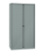 Aktenschrank EuroTambours™ PLUS ET410194SSL855, Kunststoff/Stahl abschließbar, 5 OH, 100 x 198 x 43 cm, silber