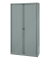 Aktenschrank EuroTambours™ PLUS ET410194SSL855, Kunststoff/Stahl abschließbar, 5 OH, 100 x 198 x 43 cm, silber