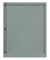 Aktenschrank EuroTambours™ PLUS ET408102SSL855, Kunststoff/Stahl abschließbar, 2,5 OH, 80 x 103 x 43 cm, silber