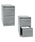 H&auml;ngeregistraturschrank BLYIPCCA12355 Light, silber, 2 Schubladen, 1-bahnig
