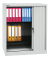 Aktenschrank EuroTambour ET408102SLG645, abschlie&szlig;bar, 2 OH, lichtgrau, 80x103x43cm (BxHxT)