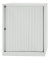 Aktenschrank EuroTambours™ PLUS ET408102SLG445, Kunststoff/Stahl abschließbar, 2,5 OH, 80 x 103 x 43 cm, lichtgrau