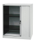 Aktenschrank EuroTambour ET408102SLG645, abschlie&szlig;bar, 2 OH, lichtgrau, 80x103x43cm (BxHxT)