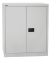 Aktenschrank Universal E402A0145445, Stahl abschließbar, 2 OH, 91,4 x 100 x 40 cm, lichtgrau
