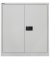 Aktenschrank Universal E402A0145445, Stahl abschließbar, 2 OH, 91,4 x 100 x 40 cm, lichtgrau