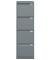 Hängeregistraturschrank grau 4 Schubladen