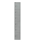 Schließfachschrank, Metall, 1 Abteil mit 6 Fächern, abschließbar, 30,5x180,2cm (BxH), silber