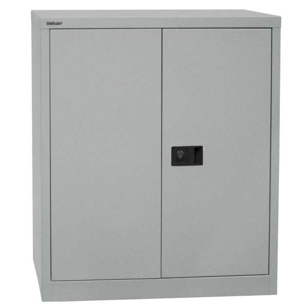 5020073768909 - Aktenschrank Universal E402A01855 Stahl abschließbar 2 OH 914 x 100 x 40 cm silber 5020073768909 Bisley