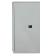 Aktenschrank Universal E722A03855, Stahl abschließbar, 4 OH, 91,4 x 180,6 x 40 cm, silber