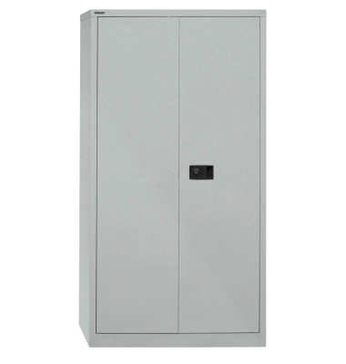 Aktenschrank Universal E722A03855, Stahl abschließbar, 4 OH, 91,4 x 180,6 x 40 cm, silber