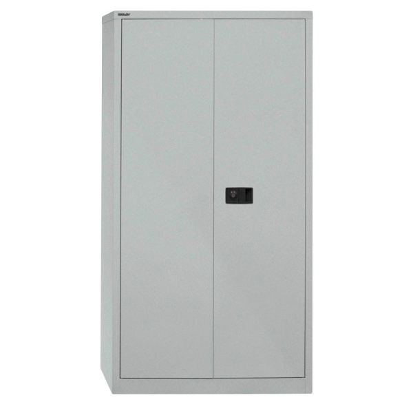 Bisley Aktenschrank Universal E722A03855, Stahl abschließbar, 4 OH, 91,4 x 180,6 x 40 cm, silber 5020073768916 Bisley