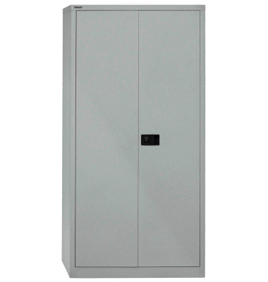 Aktenschrank Universal E782A04855, Stahl abschließbar, 5 OH, 91,4 x 195 x 40 cm, silber