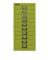Schubladenschrank MultiDrawer™ 29er Serie L2910104, Stahl, 10 Schubladen (Vollauszug), A4, 27,9 x 59 x 38 cm, grün