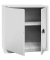 Aktenschrank Universal E402A01G645, Stahl abschließbar, 2 OH, 91,4 x 100 x 40 cm, lichtgrau