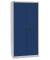 Akten-/Garderobenschrank Universal HC782S4G505, Stahl abschließbar, 5 OH, 91,4 x 195 x 50 cm, blau/lichtgrau