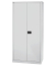 Akten-/Garderobenschrank Universal HC782S4G445, Stahl abschließbar, 5 OH, 91,4 x 195 x 50 cm, lichtgrau