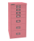 Schubladenschrank MultiDrawer™ 29er Serie L298101, Stahl, 8 Schubladen (Vollauszug), A4, 27,8 x 59 x 38 cm, pink