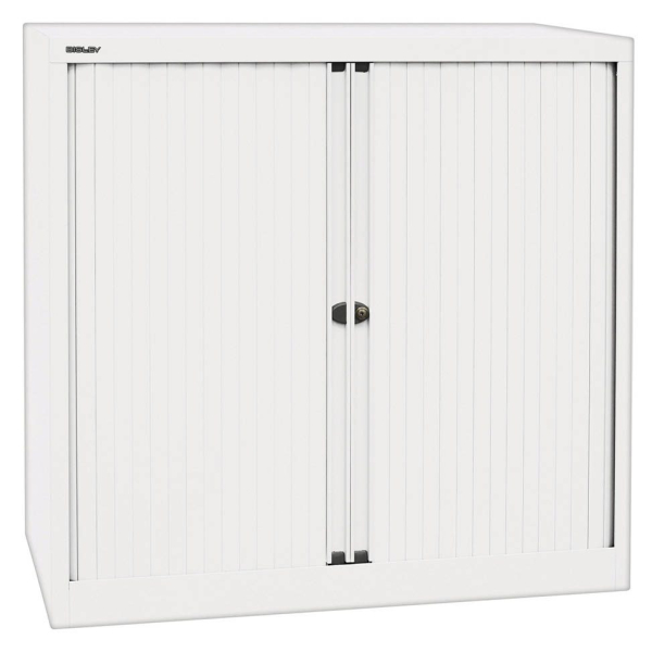 5020073778038 - Aktenschrank EuroTambours? PLUS et410102sPWW696 Kunststoff Stahl abschließbar 25 OH 100 x 103 x 43 cm weiß 5020073778038 Bi