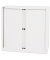 Aktenschrank EuroTambours™ PLUS et410102sPWW696, Kunststoff/Stahl abschließbar, 2,5 OH, 100 x 103 x 43 cm, weiß