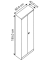 Aktenschrank Universal E782A04B6506, abschlie&szlig;bar, 5 OH, rot/lichtgrau, 60x195x40cm (BxHxT)