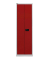 Aktenschrank Universal E782A04B6506, Stahl abschließbar, 5 OH, 60 x 195 x 40 cm, rot/lichtgrau
