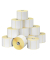 12x 3315 ZEBRA Etiketten 800262-075 weiß