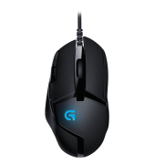 USB-Gaming-Maus Optisch Logitech Gaming G402 Hyperion Fury  Schwarz