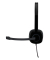 PC-Headset 3.5 mm Klinke schnurgebunden, Stereo Logitech H151 On Ear Schwarz