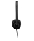 PC-Headset 3.5 mm Klinke schnurgebunden, Stereo Logitech H151 On Ear Schwarz