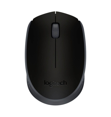 PC-Maus M171 910-004424, 3 Tasten, kabellos, USB-Funk, optisch, schwarz