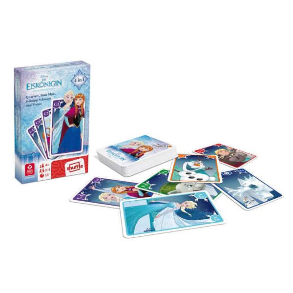 5411068015489 - ASS ALTENBURGER Die Eiskönigin-Quartett & Mau Mau Kartenspiel 5411068015489 - ASS ALTENBURGER Die Eiskönigin-Quartett & Mau Mau Kartenspiel