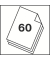 Registraturlocher D60 177029 schwarz bis 6mm 60 Blatt mit Anschlagschiene