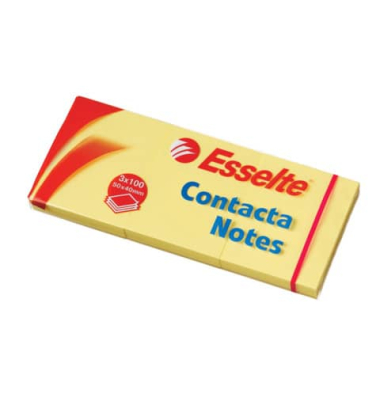 Haftnotizen 83012, 50x40mm, gelb, rechteckig