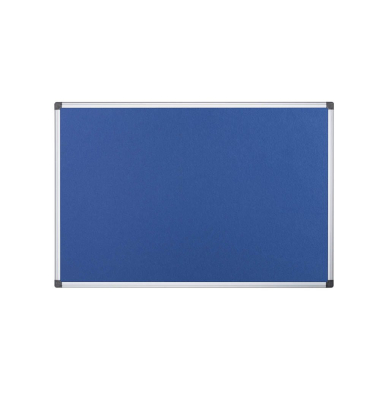 Pinnwand MAYA FA0343170, 90x60cm, Filz, Aluminiumrahmen, blau