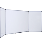 Whiteboard klappbar Trio Earth Maya, TR01030207790, 90/180x60cm, emailliert, Aluminiumrahmen