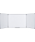 Whiteboard klappbar Trio Earth Maya, TR01030207790, 90/180x60cm, emailliert, Aluminiumrahmen