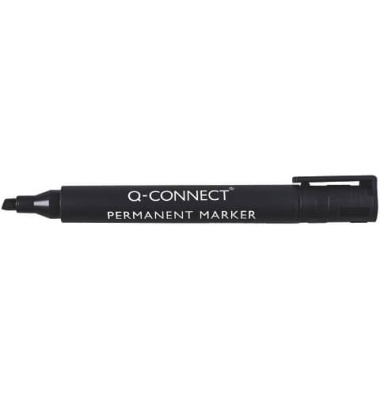 Permanentmarker schwarz 2-5mm Keilspitze