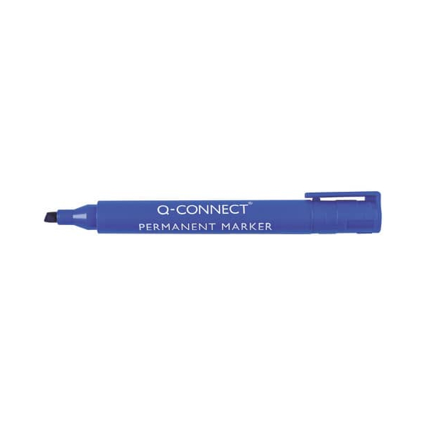 Q-connect Permanentmarker KF26043, blau, 2-5mm Keilspitze 5705831260436 Q-connect