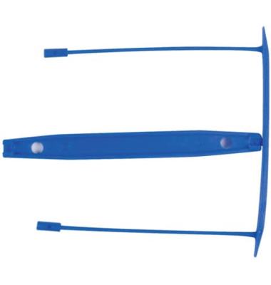 KF02282 Aktenbinder E-Clip 8cm blau